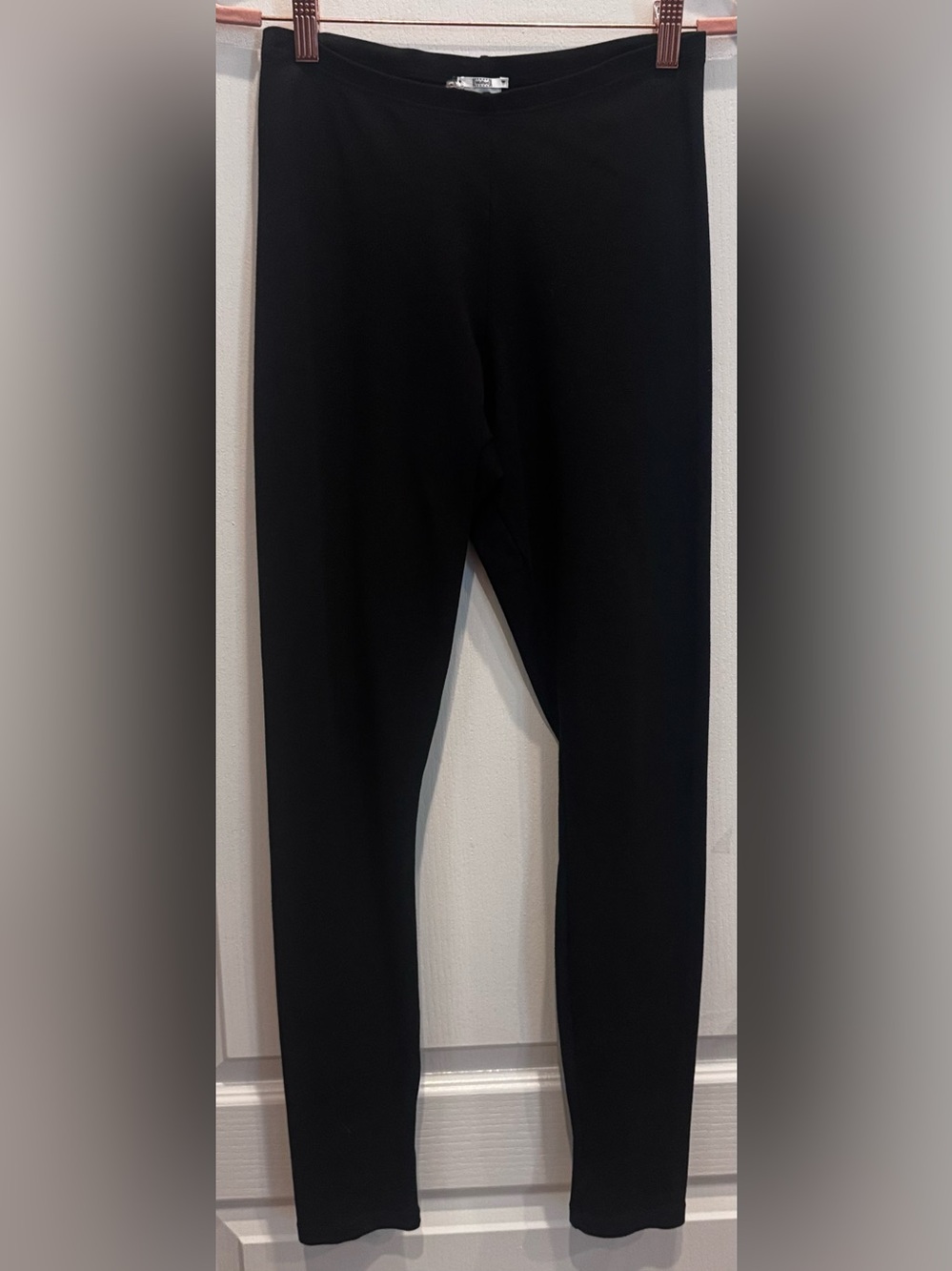 WOLFORD Vintage Y2K Full Length Leggings Pants Black High Rise Medium 165/85